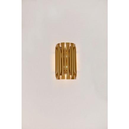 Modern Gold Carbon Steel Hotel Bedside Wall Light (1162W)