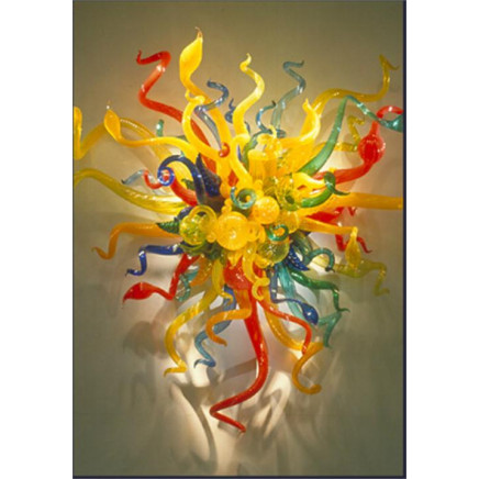 Modern Handblown Glass Chandelier Lighting Ornament