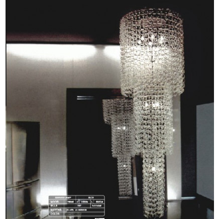 Modern High Quality Glass Pendant Hotel Lighting (763S6)