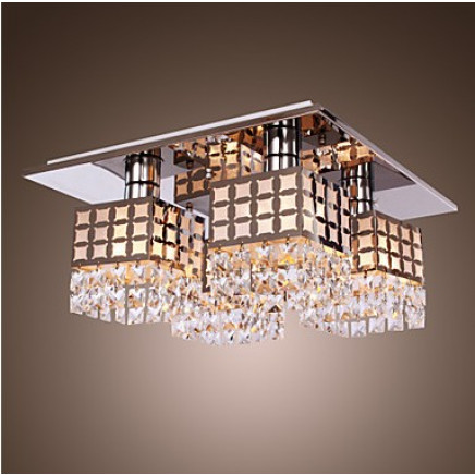 Modern Indoor Lighting Crystal Ceiling Lamp in Guzhen (EM8022-4L)