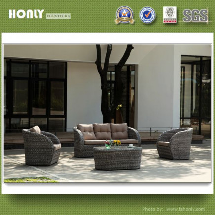 Modern Latest Desigm Magic Rattan Outdoor Furniture Sofa Set