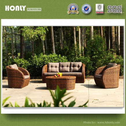 Modern Outdoor Sofa Set Aluminum Rattan Sofa Set