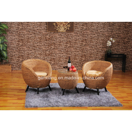 Modern Rattan Furniture Living Room Coffee Table Chair