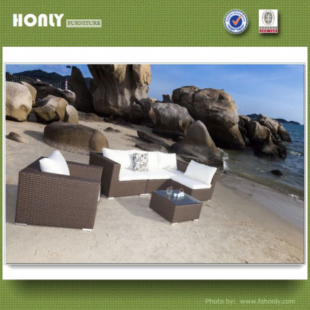 Modern Rattan Outdoor Sectional Sofa Hotel New Design Classic Sofa