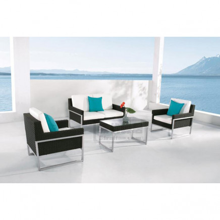 Modern Rattan Patio Dining Outdoor Leisure Garden Furniture