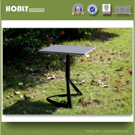 Modern Spray Stone Top Folding Tablesquare Wrought Iron Folding Table