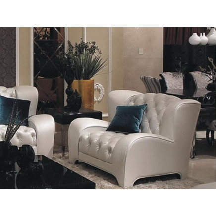 Modern Style White Sofa Furniture Sofa for House Sofa