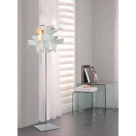 Modern White Carbon Steel Floor Lamps (745F)