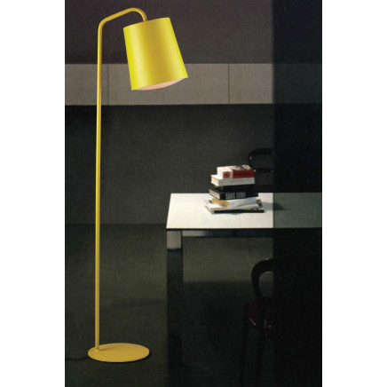 Modern Yellow Metal Reading Floor Lights (ML20290-1-300)