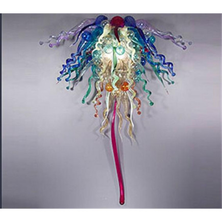 Mouth Blown Glass Chandelier Fixture Pendant Light