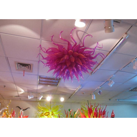 Mouth Blown Glass Chandelier Lamp for Restaurant