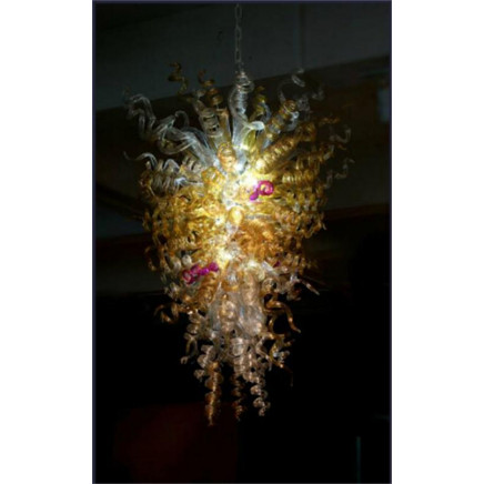 Multi Color Blown Glass Pendant Lights