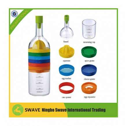 Multi Purpose Bin 8 Kitchen Tool Like Bottle
