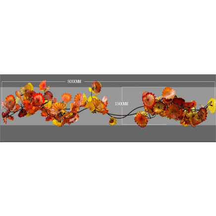 Murano Glass Plates for Ceiling Decoration with High Quality
