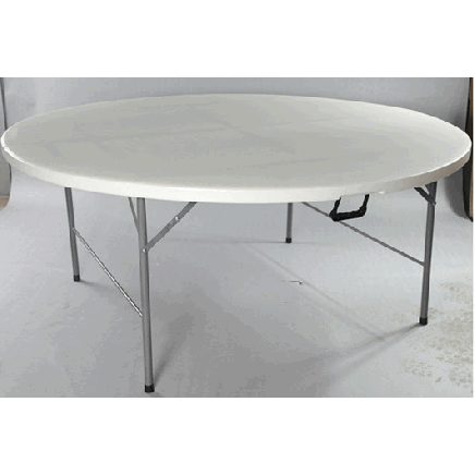 New Cheap Plastic Round Table/Party Table/Outdoor Folding Trestle Table (SY-122ZY)