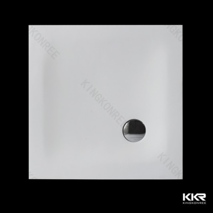 New Design 900*900mm Texture Poly Marble Shower Tray