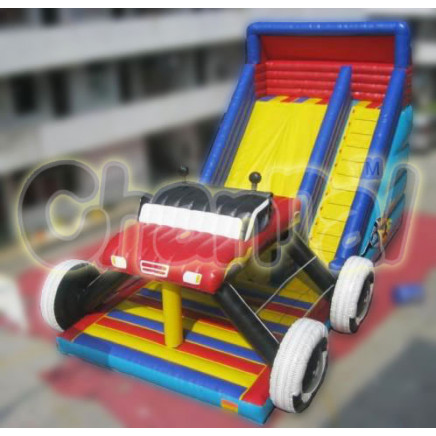 New Design Hot Sale Inflatable Litte Car Slide Chsl243