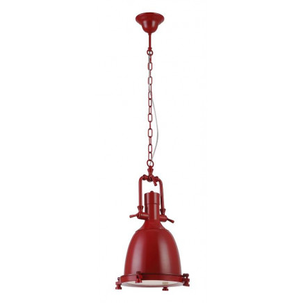 New Design Steel Glass Red Pendant Lights (MD6121S)