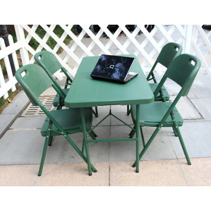 New Green Banquet Table with Chairs (SY-122Z)