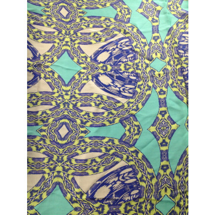 New Prints of Silk Fabric