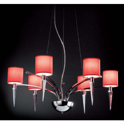 New Style Pendant Lighting with Fabric Shade (MD2241-6R)