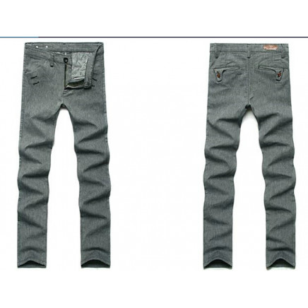 OEM 100%Cotton Popular Men's Long Washed Jeans