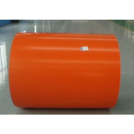 Orange PPGI Color Coated Galvanized Steel Sheet Manufacturer