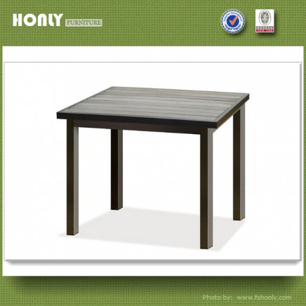 Outdoor Furniture Dining Table Aluminium Glass Outdoor Table