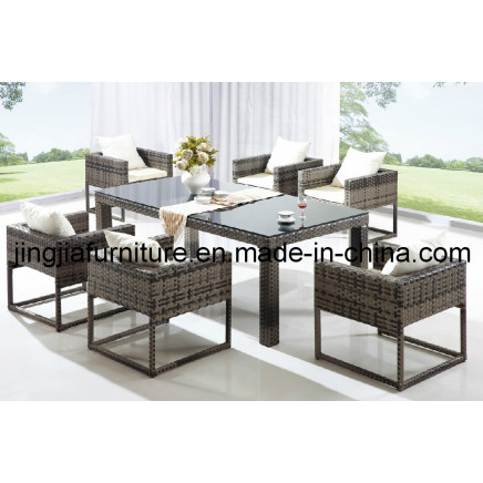 Outdoor Garden Dining Patio Rattan Table and Chair (JJ-S726)