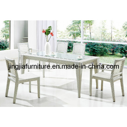Outdoor Garden Dining Patio Rattan Wicker Coffee Bistro Table (JJ-S673)