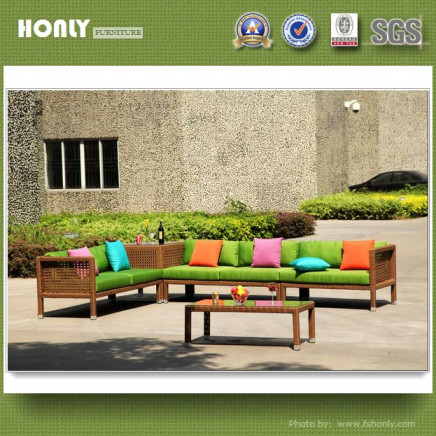 Outdoor Garden Furniture Aluminum Rattan Furniture Set