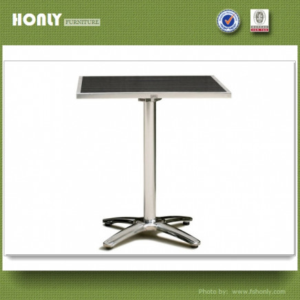 Outdoor Modern Plastic Wood Folding Table Aluminium Folding Table
