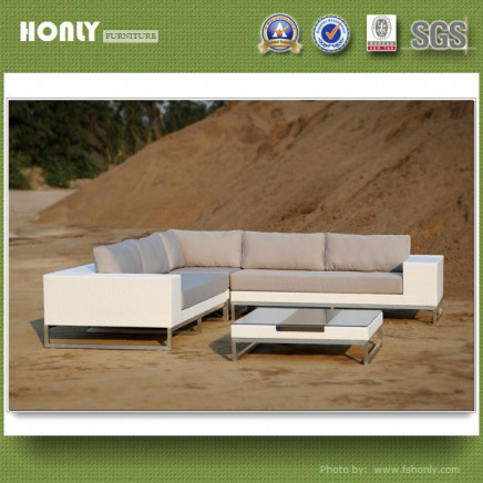 Outdoor Modern Sectional Rattan Sofa Set