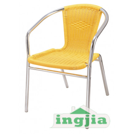 Outdoor Patio Rattan Wicker Aluminium Garden Dining Chair (JC-23)