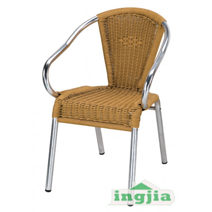 Outdoor Rattan Aluminum Garden Dining Public Furniture (JC-24B)