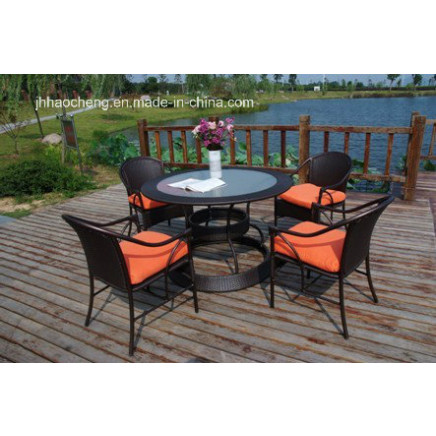 Outdoor Rattan Dining Furniture Chair and Table