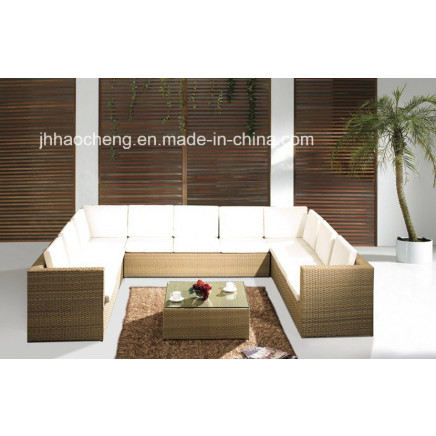 Outdoor Rattan Garden Furniture and PE Rattan Sofa
