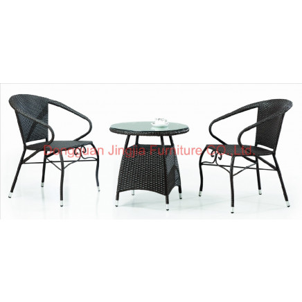 Outdoor Rattan Leisure Garden Dining Set (JJ-S481&581)