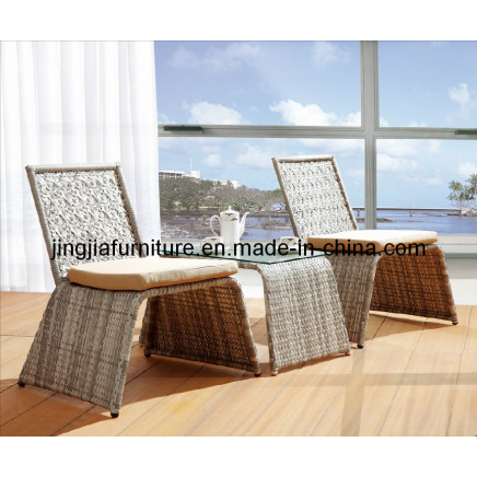 Outdoor Rattan Leisure Garden Patio Coffee Dining Set (JJ-S738)