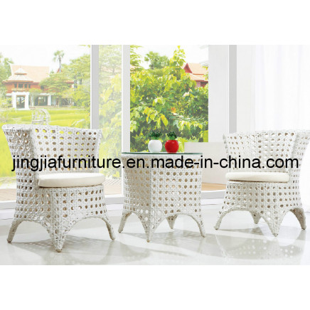Outdoor Rattan Leisure Wicker Garden Bistro Dining Set (JJ-S728)