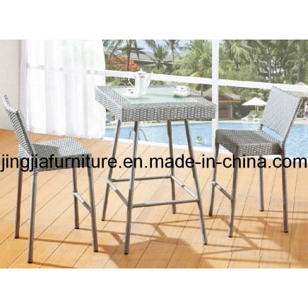 Outdoor Wicker Bistro Coffee Rattan Bar Chair (JJ-S679A)