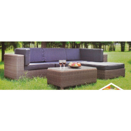 PE Rattan Modern Outdoor Leisure Patio Garden Sofa Furniture
