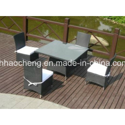 PE Rattan Outdoor Dining Furniture Set/Dining Table/Dining Chair
