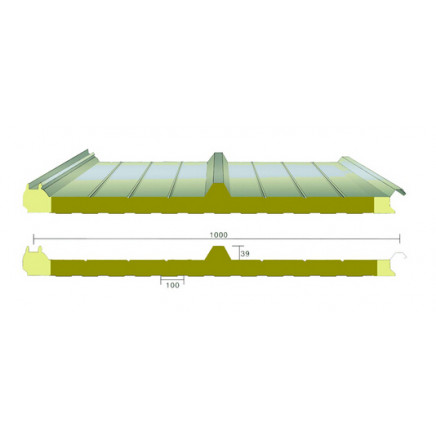PU Sandwich Panel for Top Quality External Wallboard