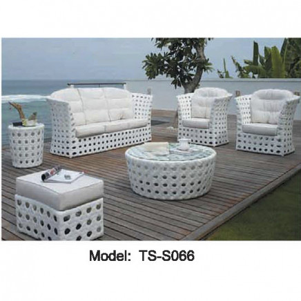 Patio Rattan Dining Garden Modern Outdoor Leisure Sofa