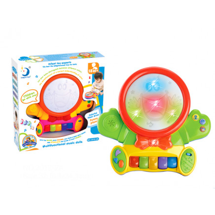 Plastic Kid Toy Baby Drum Toys (H0940613)