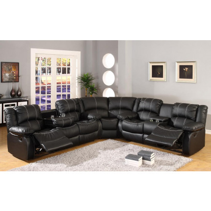 Popular Living Room Sofa, Leather Sofa, Sofa, Recliner Sofa (E3591)