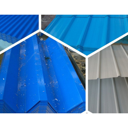 Ral 5014 Ral5012 Ral9002 Ral9003 Ribbed Type or Plain Roof Sheet