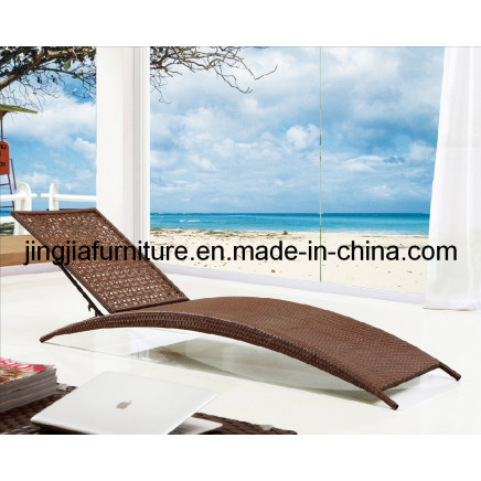 Rattan Beach Chair/Sun Bed/Lounger/Chaise Lounge (JJ-S750)