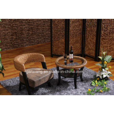 Rattan Furniture Living Room Coffee Table Chair